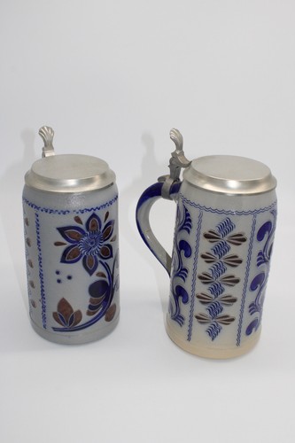 Großer bierkrug bierhumpen - 2x,