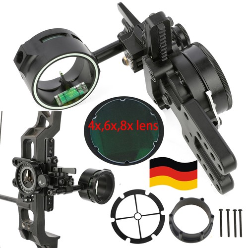Compoundbogen visier 1pin - 1pin, 4x