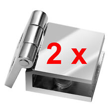 2x Türbeschlag Glastür