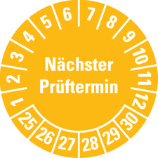 Prüfplakette Nächster
