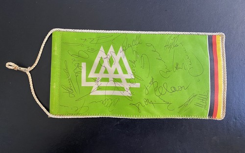 Autogramm wimpel des dfb mit - wimpel,