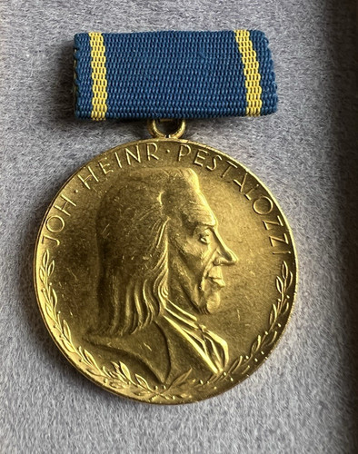 Ddr medaille orden johann - medaille,,