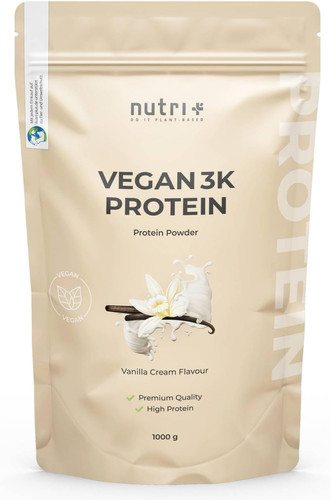 Nutri vegan protein pulver - +,