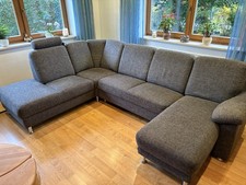 Sofa ausklappbar, dunkelgrau, 3m x 2,10m