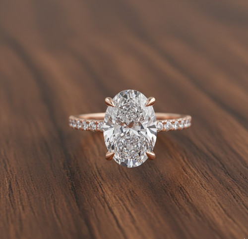 Diamant ehering oval - diamant, 3,30