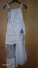 Kommunionkleid mit zwei Jacken, Reifrock und Schuhe