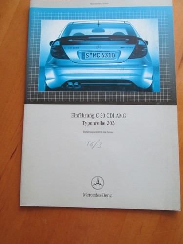 Werkstatthandbuch mercedes c - mercedes,