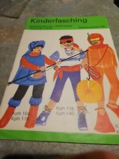 Schnittmuster Kinder Fasching