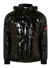 Iceberg Piumini Steppjacke in Lack-Optik in black gr 48 #K4