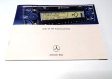 Original Becker Audio 30 APS Bedienungsanleitung Radio Rarität