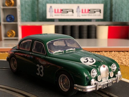 Scalextric jaguar mk1 wsr3d - scalextric,