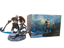 Sony PlayStation 4 PS4,God of War Kratos & Atreus Figur/Figure,Statue wie neu