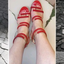 Sommer Sandaletten Gr 36 Rot