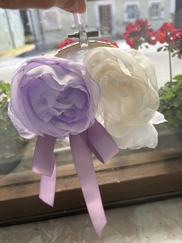 Blumen aus stoff - stoff, mit