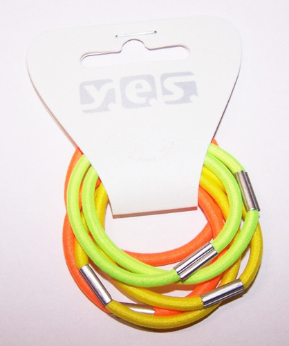 Haargummi neon - 6x,