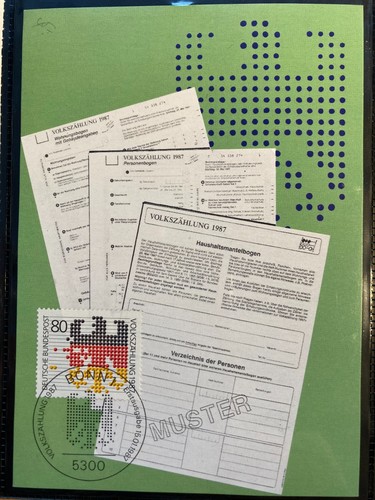 Brd 1987 maximumkarte - brd,