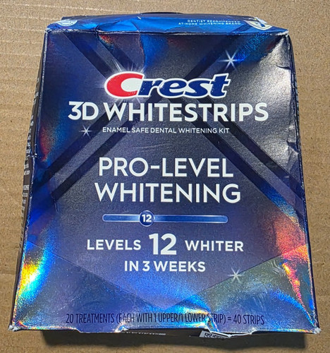 Crest whitestrips pro level - crest,