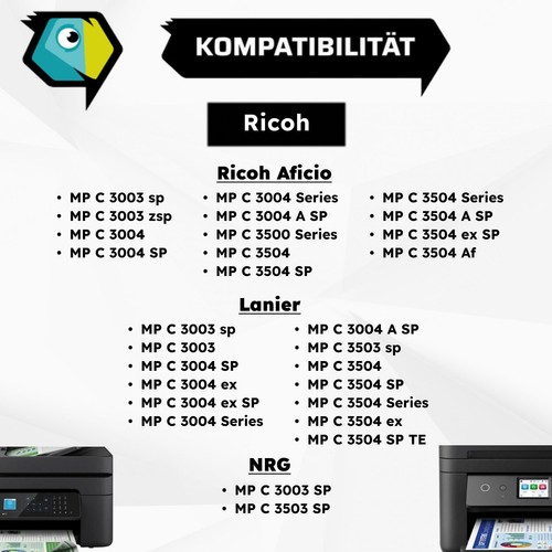 Toner kompatibel ricoh - kompatibel, zu