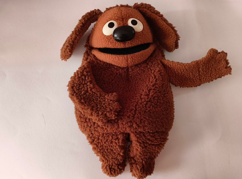 Sesamstraße rowlf handpuppe - rowlf,