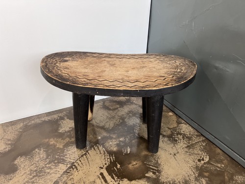Antiker holzhocker - antiker,