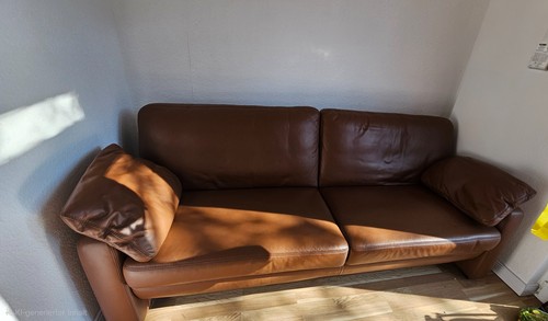 Echtleder sofa sitzer - sofa, 3-sitzer