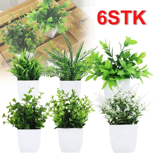 Künstliche blumen topf 6 - künstliche, im