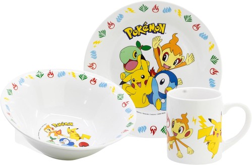 Kinder geschirrset pokémon - kinder,