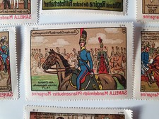 Große Sammlung Reklamemarke