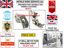PFAFF 335 WANDERFUSS PRESSERFUSS DOPPELZEHE EIN & AUS INDUSTRIELLER NÄHMASCHINE