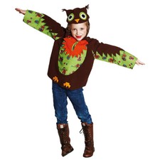 KINDER EULENKOSTÜM / Halloween Karneval Mädchen Eulen Uhu Kauz Vogel Kostüm Fest