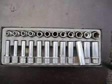 Werkzeug Set von Fa. Force  mit 24 1/2 Zoll Nüssen,  12x kurz und 12x 60mm lang