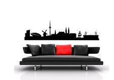 WandTattoo City Stadt Skyline