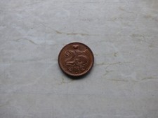Danmark 25 Ore Kupfermünze von 1994 Dänemark