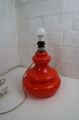 Glas lampe 70er jahre murano - lampe,