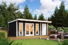 Gartenhaus blockhaus pultdach - gartenhaus,