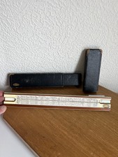 Rietz Rechenschieber 23R System Albert Nestler Etui Meter Lineal Emile Schuhl