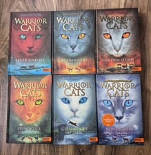 Buchreihe Warrior Cats | Band 2-6 + 2 Staffel Band 2 | Zustand sehr gut