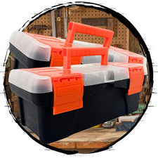 2 Werkzeugkoffer Kunststoff