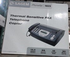Sagem 1825 PhoneFax machine BK