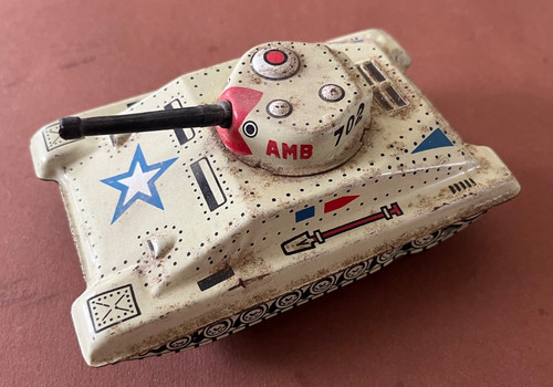 Alter blech spielzeug panzer - blech,