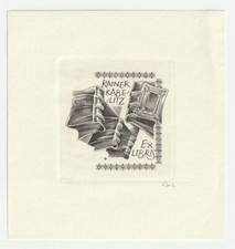 WOJCIECH JAKUBOWSKI: Exlibris