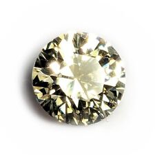 Kanarienvogel Gelb Rund Cubic Zirkonia Größe Auswahl Aus 1mm - 8mm Cz