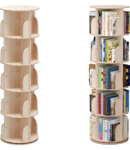 Drehbares bücherregal tower - bÜcherregal,
