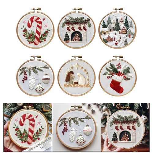 Weihnachts-Stickset