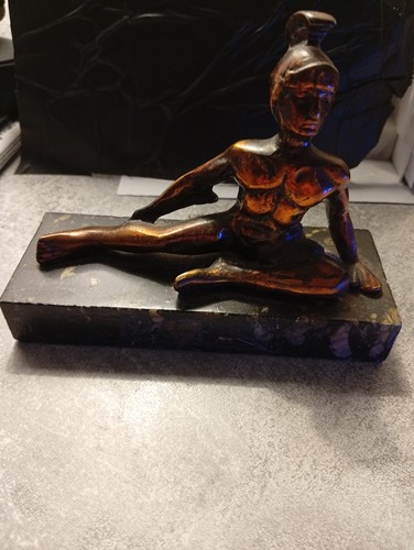 Griechische bronze statue - bronze,