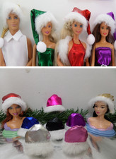 💙 Nikolaus Mützen  💙Kleidung für Mode Puppen: NORMAL,CURVY,VINTAGE...