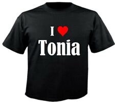 T-Shirt I Love Tonia für