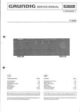 Grundig Original Service Manual für V 5200