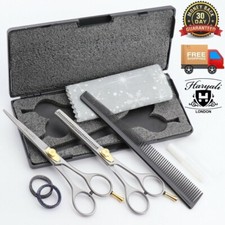 Professionelles Friseurscheren-Set im Etui zum Schneiden und Ausdünnen der Haare