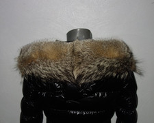 XXL Coyote Pelz Kapuze Kragen